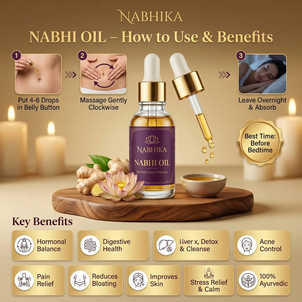 Nabhika Ayurvedic Nabhi Oil