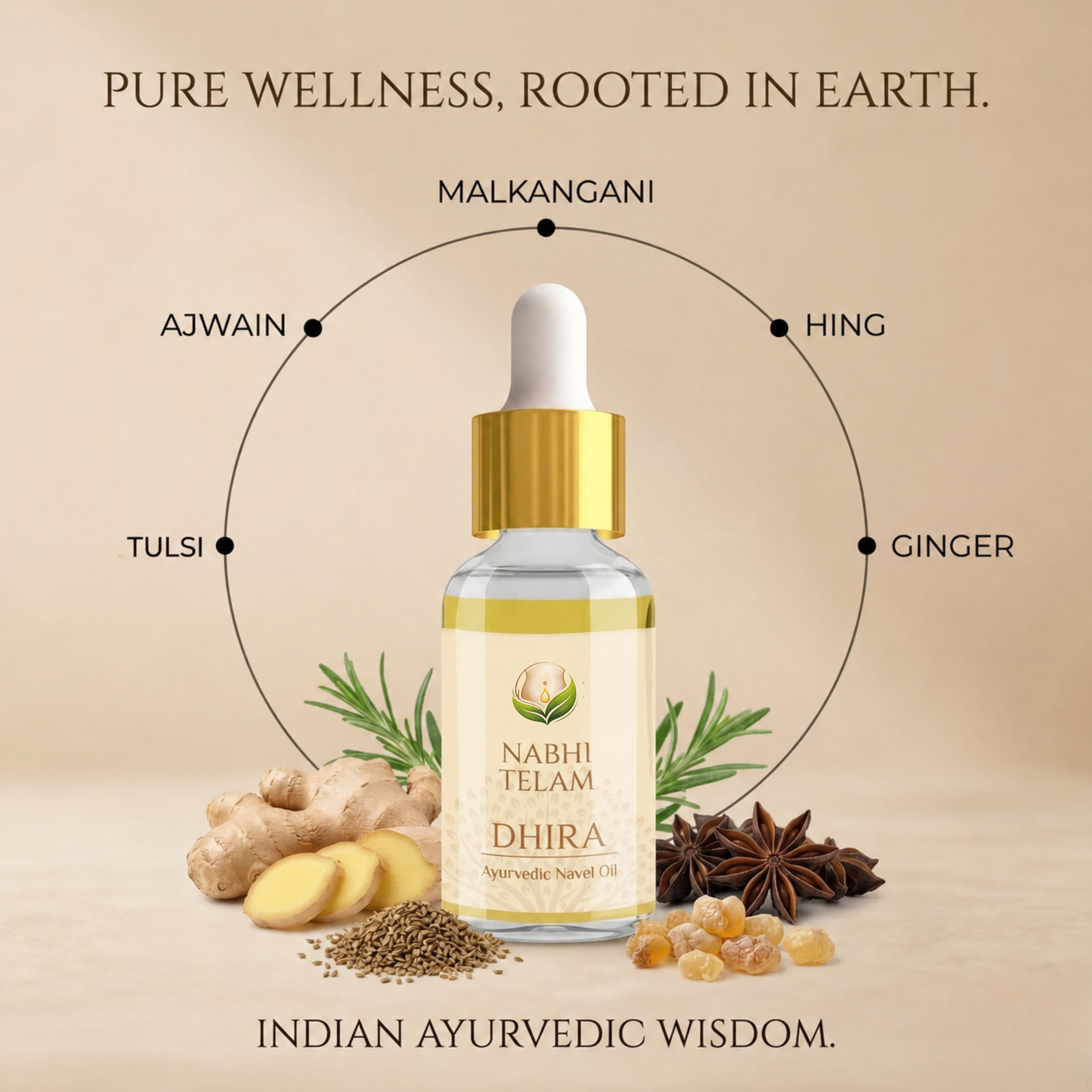 Nabhi Telam Dhira – Ayurvedic Nabhi Oil