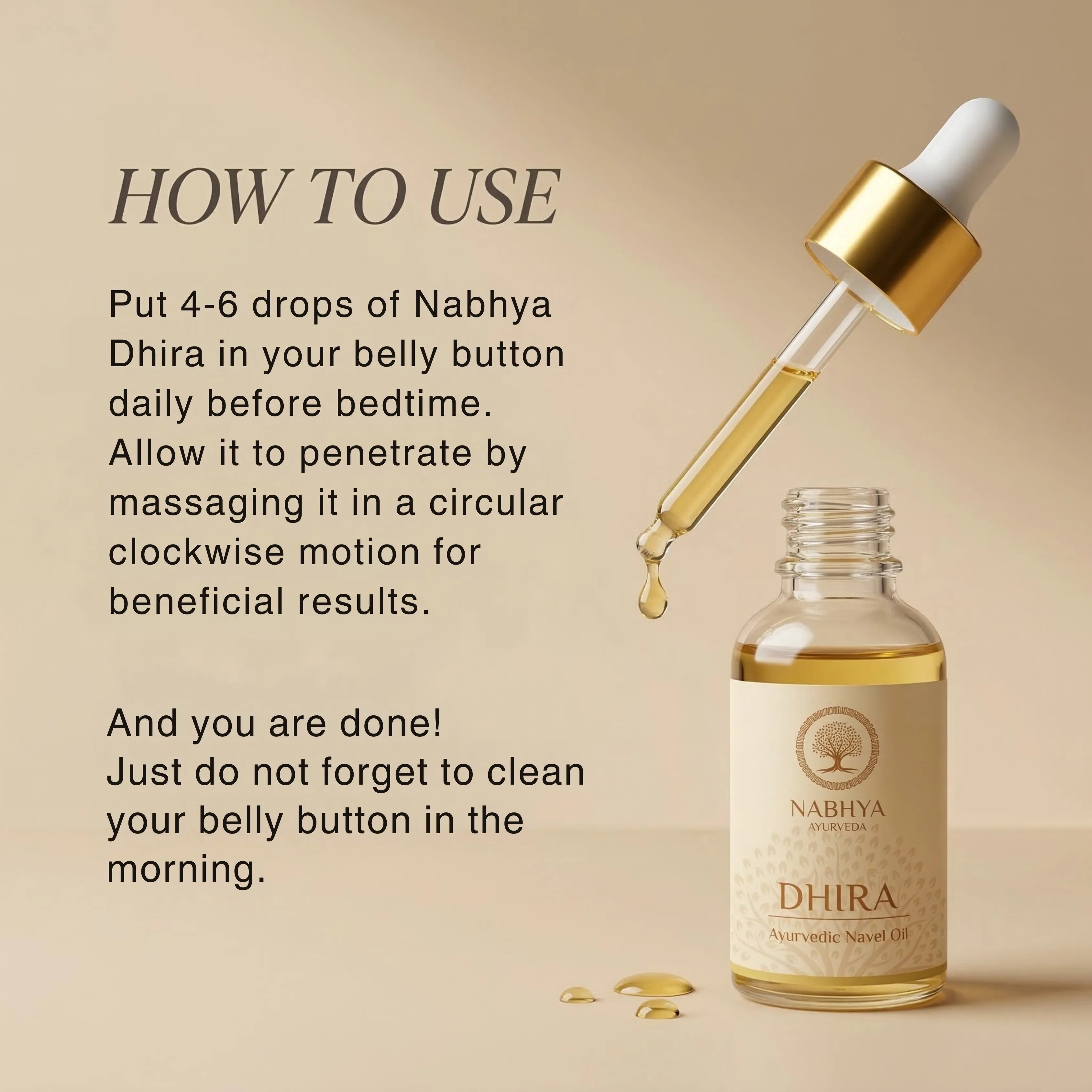 Nabhya Dhira – Ayurvedic Nabhi Oil