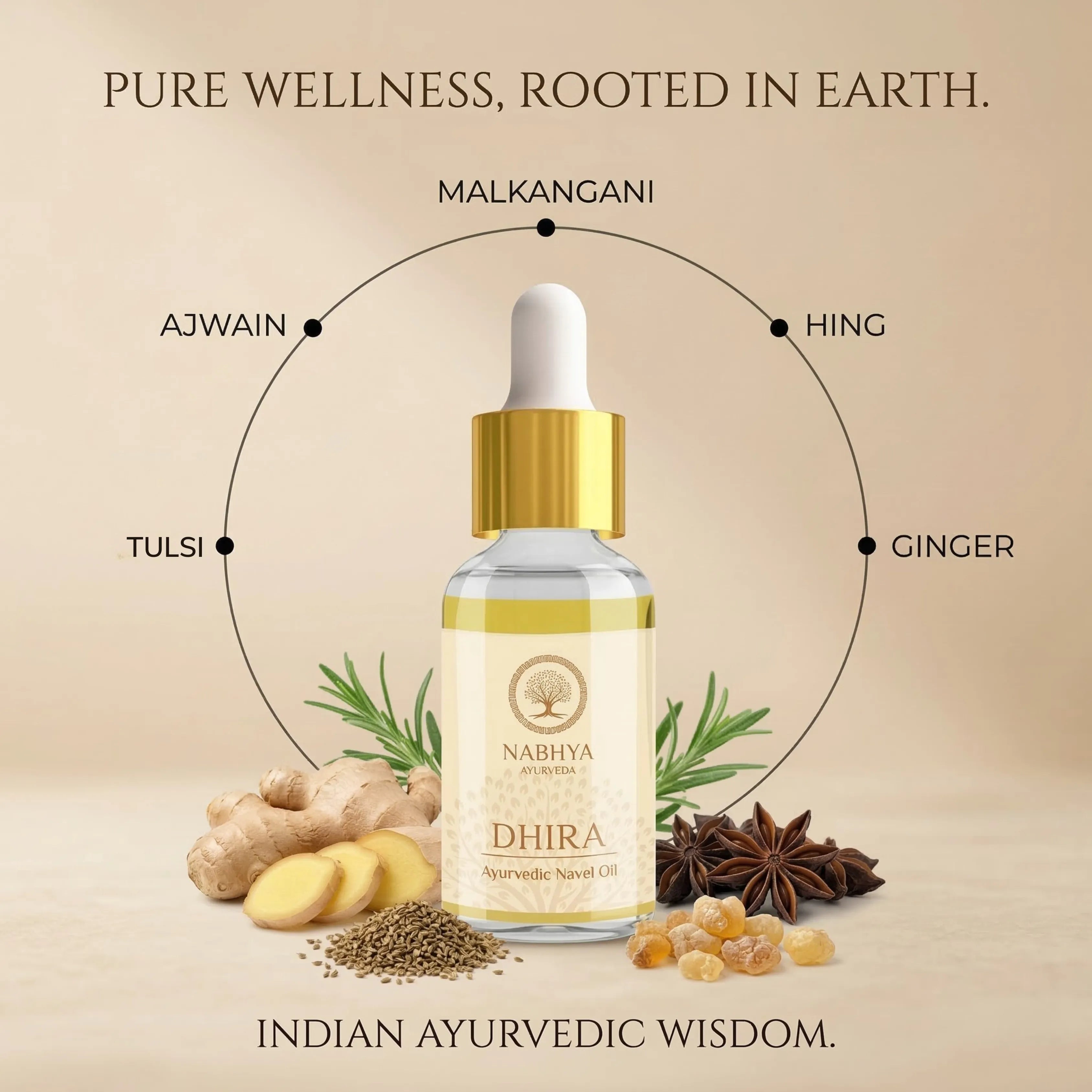 Nabhya Dhira – Ayurvedic Nabhi Oil