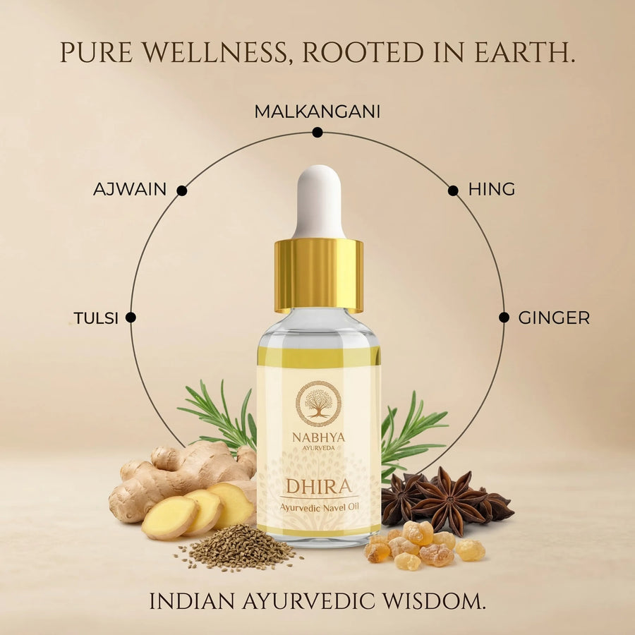 Nabhya Dhira – Ayurvedic Nabhi Oil
