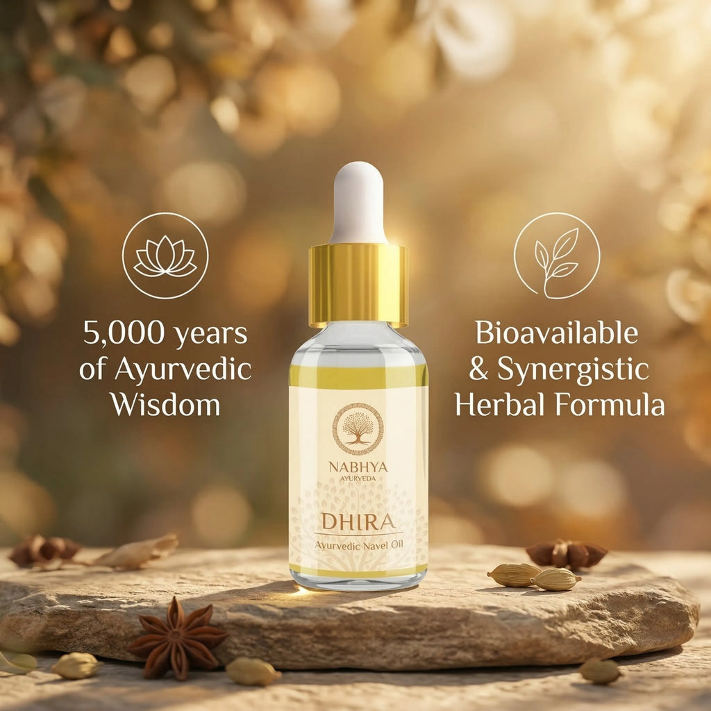 Nabhya Dhira – Ayurvedic Nabhi Oil